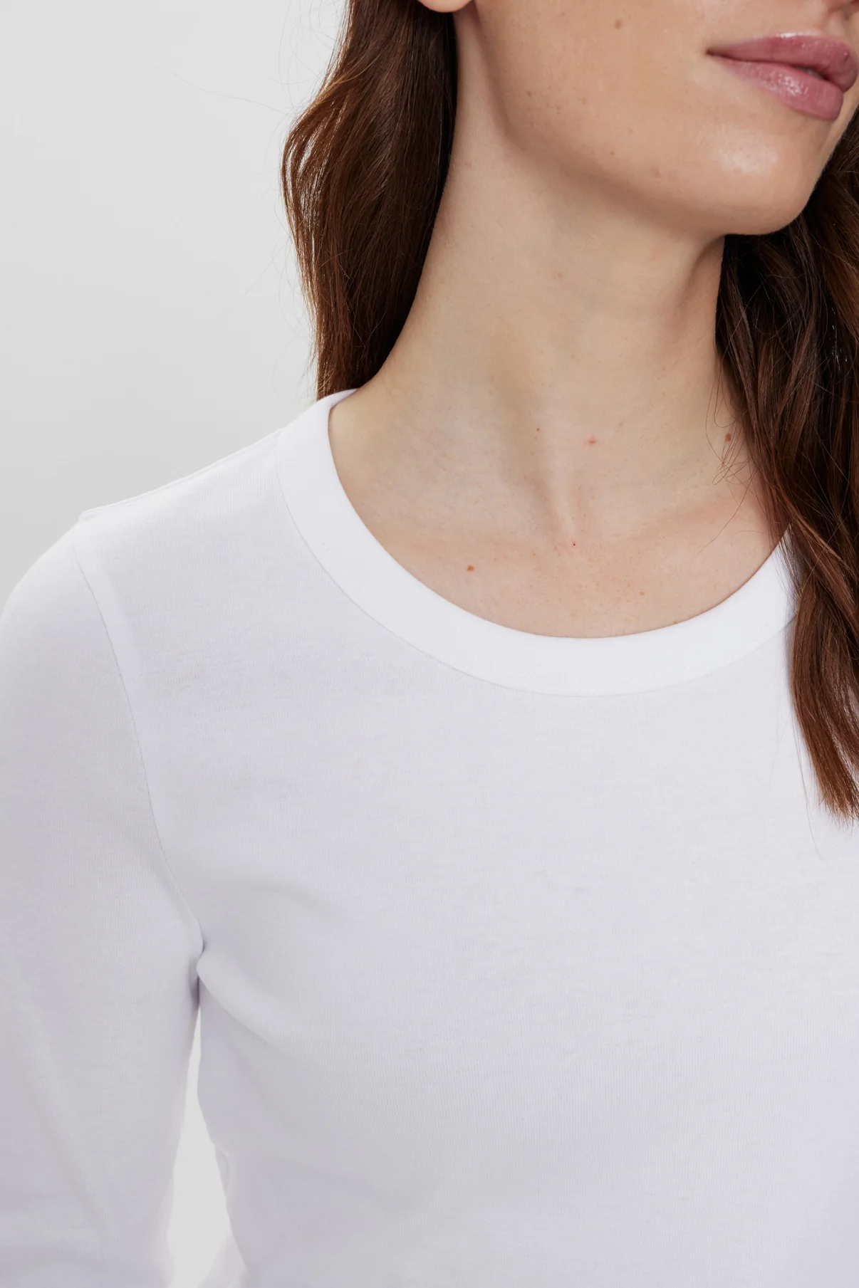 Camille - T-shirt med lange ærmer og i ribkvalitet - Image 4