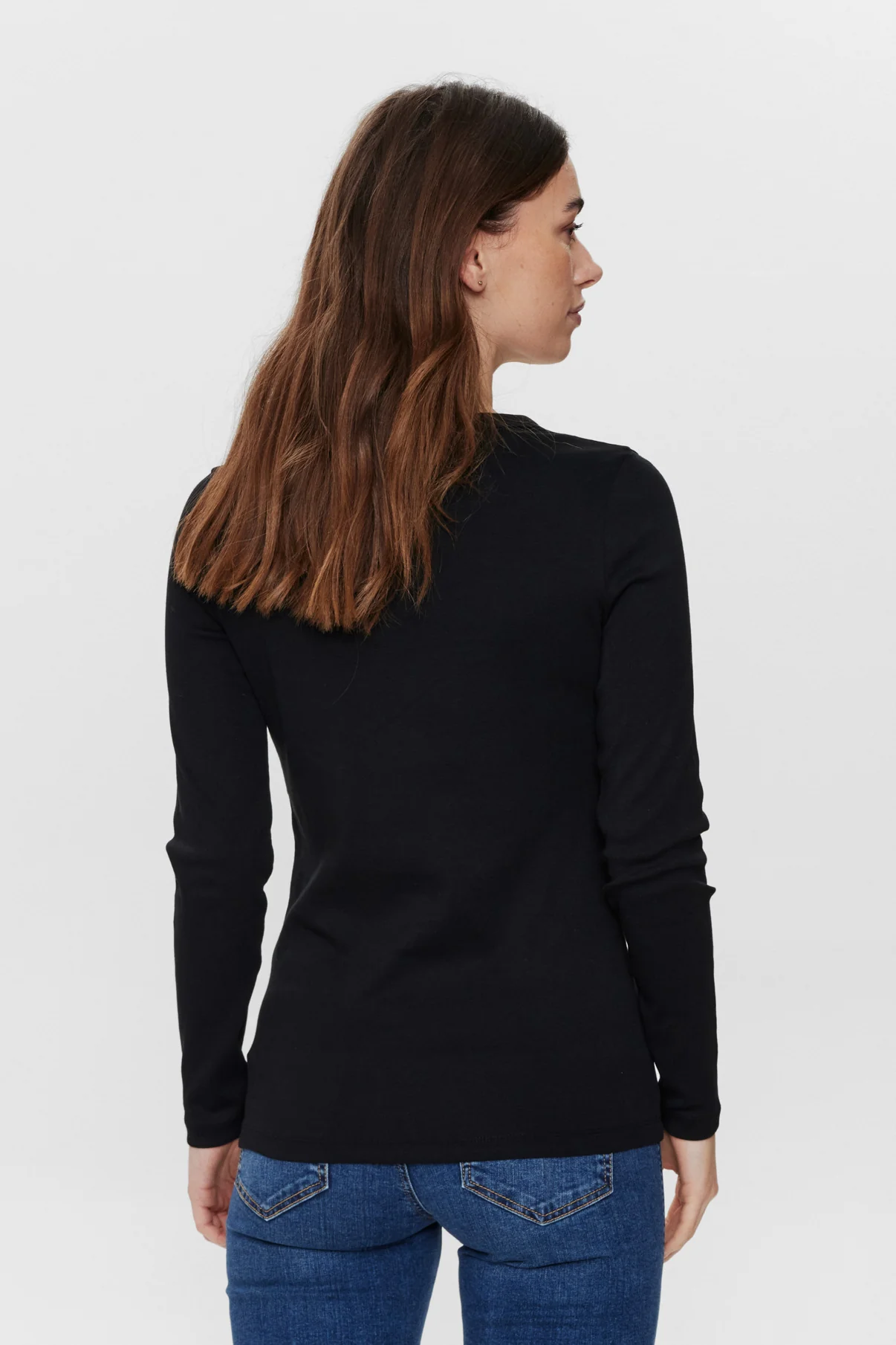 Camille - T-shirt med lange ærmer og i ribkvalitet - Image 7
