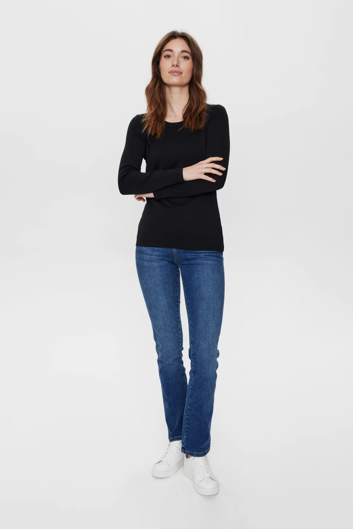 Camille - T-shirt med lange ærmer og i ribkvalitet - Image 8