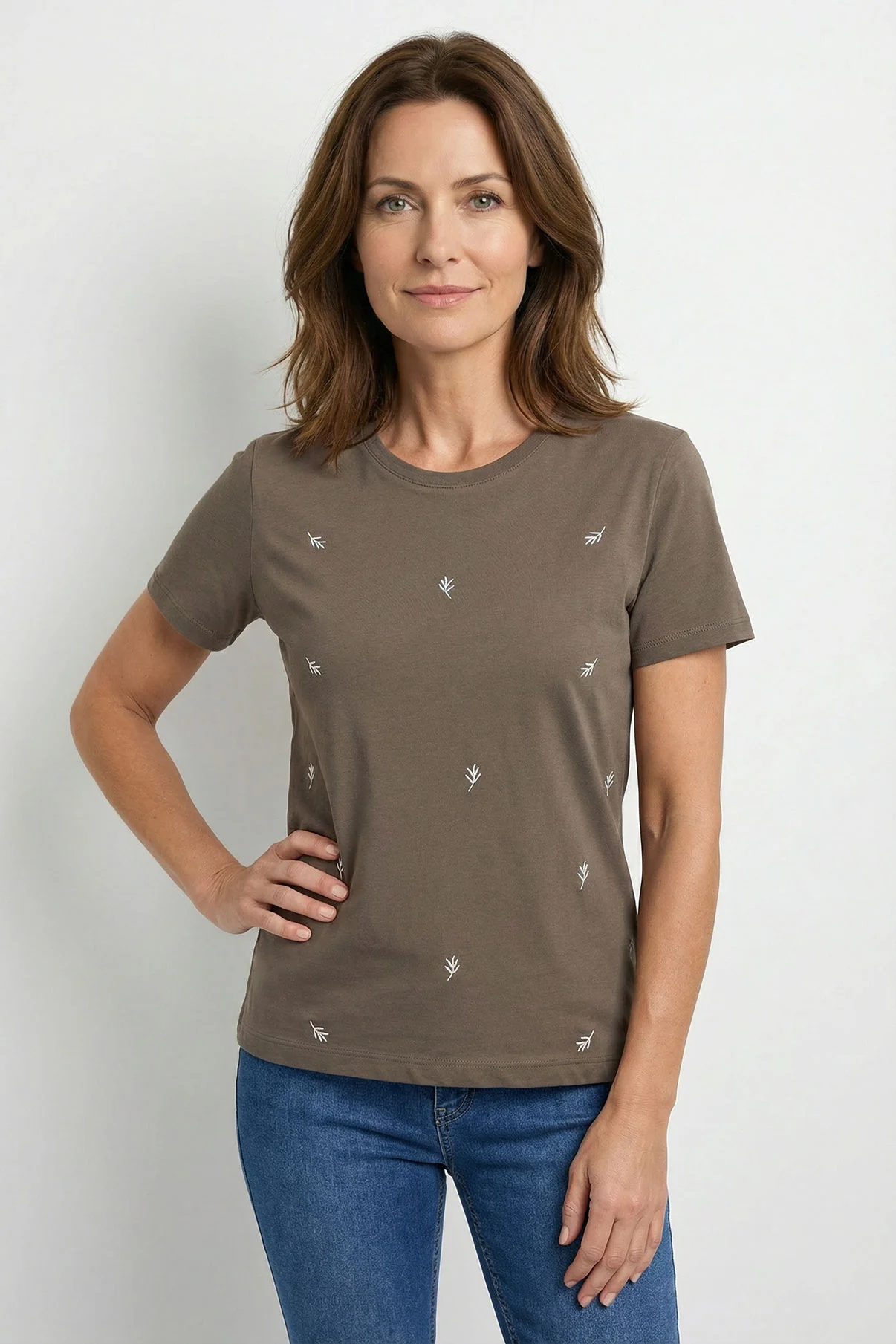 Ida - T-shirt i bomuld med detalje - Image 7