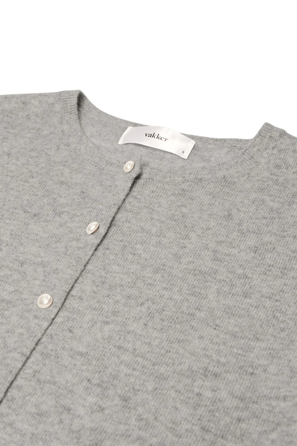 Ellie - Cardigan i uld- og kashmirblanding med perleknapper - Image 12