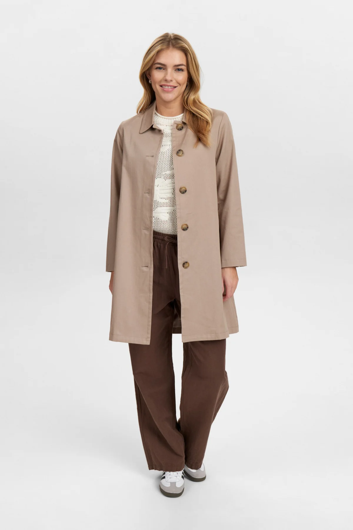 Elena - Trenchcoat med lommer - Image 3