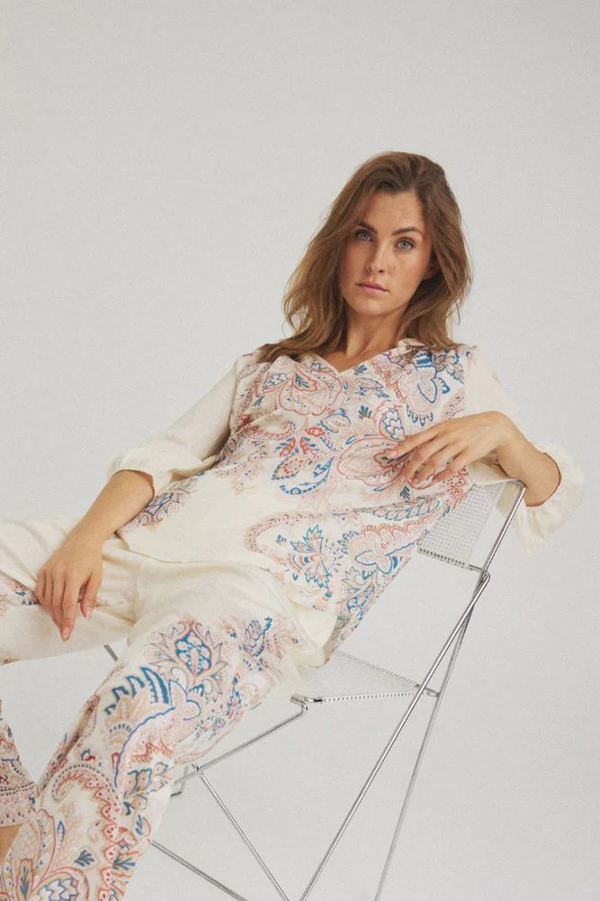 Violetta - Let bluse med 3/4 ærmer - Image 5